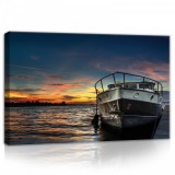 Consalnet Hajó, vászonkép, 60x40 cm méretben