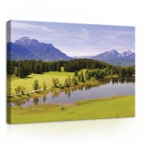 Consalnet Hegyek, vászonkép, 70x50 cm méretben