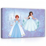 Consalnet Hercegnők, vászonkép, 60x40 cm méretben