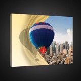 Consalnet Hőlégballon, vászonkép, 60x40 cm méretben