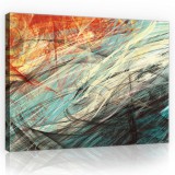 Consalnet Játék a színekkel, vászonkép, 60x40 cm méretben