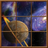 Consalnet Kazettás égbolt vlies poszter, fotótapéta (208 X 208 cm)