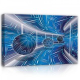 Consalnet Kék alagút golyókkal, vászonkép, 60x40 cm méretben