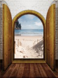 Consalnet Kilátás a tengerpartra poszter, fotótapéta, Vlies (206x275 cm, álló)