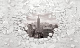 Consalnet Kilátás New York-ra poszter, fotótapéta (254 x 184 cm)
