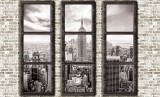 Consalnet Kilátás New York-ra poszter, fotótapéta (256 x 184 cm)