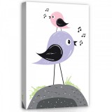 Consalnet Kis madarak, vászonkép, 40x60 cm méretben