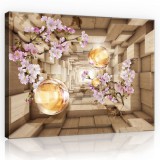 Consalnet Magnólia 3D, vászonkép, 60x40 cm méretben