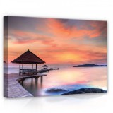 Consalnet Móló, vászonkép, 70x50 cm méretben