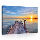 Consalnet Móló, vászonkép, 70x50 cm méretben