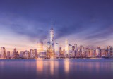 Consalnet New York kékben poszter, fotótapéta (254 x 184 cm)