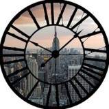 Consalnet New York Óra mögött vlies poszter, fotótapéta 10149VEZ1 /208x208 cm/