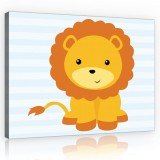 Consalnet Oroszlán, vászonkép, 60x40 cm méretben