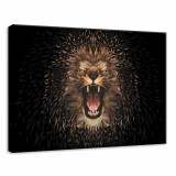 Consalnet Oroszlán, vászonkép, 70x50 cm méretben