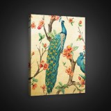 Consalnet Páva, vászonkép, 40x60 cm méretben