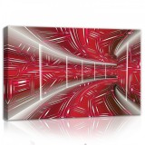 Consalnet Piros alagút, vászonkép, 60x40 cm méretben