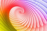 Consalnet Rainbow snail poszter, fotótapéta Vlies (152,5 x 104 cm)