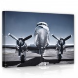 Consalnet Repülőgép, vászonkép, 70x50 cm méretben