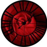 Consalnet Rózsa Óra mögött vlies poszter, fotótapéta 10151VEZ1 /208x208 cm/