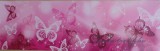 Consalnet Rózsaszín pillangók öntapadós bordűr
