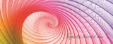 Consalnet Spirál poszter, fotótapéta 307VEP /250x104 cm/