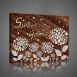 Consalnet Sweet Home, vászonkép, 60x40 cm méretben