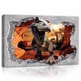 Consalnet T-Rex, vászonkép, 60x40 cm méretben