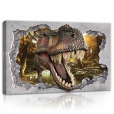 Consalnet T-Rex, vászonkép, 60x40 cm méretben