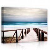 Consalnet Tengerpart, vászonkép, 70x50 cm méretben