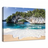 Consalnet Tengerpart, vászonkép, 70x50 cm méretben