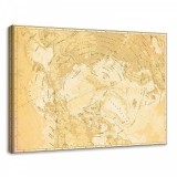 Consalnet Térkép, vászonkép, 70x50 cm méretben