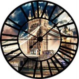 Consalnet Tower Bridge az óra mögött vlies poszter, fotótapéta 20941VEZ1 /208x208 cm/