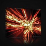 Consalnet Tűz minta, vászonkép, 60x40 cm méretben