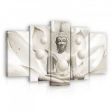 Consalnet Vászonkép 5 darabos, Budha 100x60 cm méretben