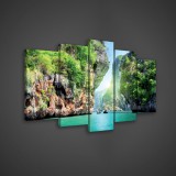 Consalnet Vászonkép 5 darabos, Lagúna 100x60 cm méretben