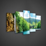 Consalnet Vászonkép 5 darabos, Lagúna 100x60 cm méretben