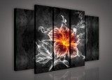 Consalnet Vászonkép, 5 darabos Liliom 150x100 cm méretben