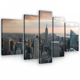 Consalnet Vászonkép, 5 darabos, New York 170x100 cm méretben