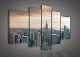Consalnet Vászonkép, 5 darabos, New York 170x100 cm méretben