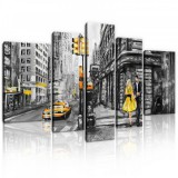Consalnet Vászonkép, 5 darabos, New York utcakép 170x100 cm méretben
