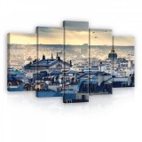 Consalnet Vászonkép 5 darabos, Párizs 100x60 cm méretben