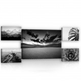 Consalnet Vászonkép, 5 darabos Tájak és növények variálható elrendezésben