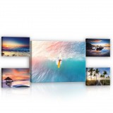 Consalnet Vászonkép, 5 darabos Tenger variálható elrendezésben