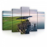 Consalnet Vászonkép 5 darabos, Tengeri öböl 100x60 cm méretben