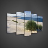 Consalnet Vászonkép 5 darabos, Tengerpart 100x60 cm méretben