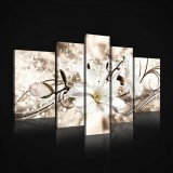 Consalnet Vászonkép, 5 darabos, Virág 170x100 cm méretben