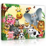 Consalnet Vászonkép, Állatok, 80x60 cm méretben