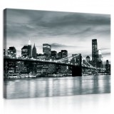 Consalnet Vászonkép, Brooklyn Bridge, 100x75 cm méretben