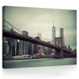 Consalnet Vászonkép, Brooklyn Bridge 80x60 cm méretben