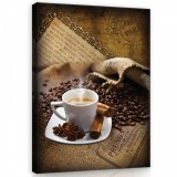 Consalnet Vászonkép, Egy csésze kávé 60x80 cm méretben